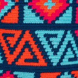 Mochila Wayuu Cielo Coral